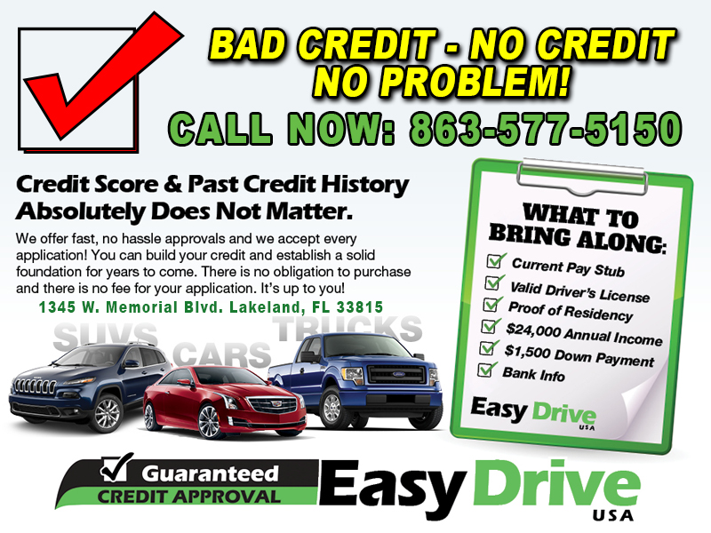 No Credit Car Laons